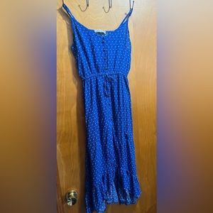 Rewind brand Blue/Light blue strap dress. Size M